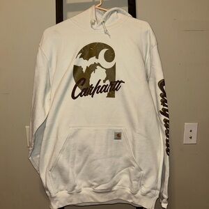 Carhartt White Hoodie